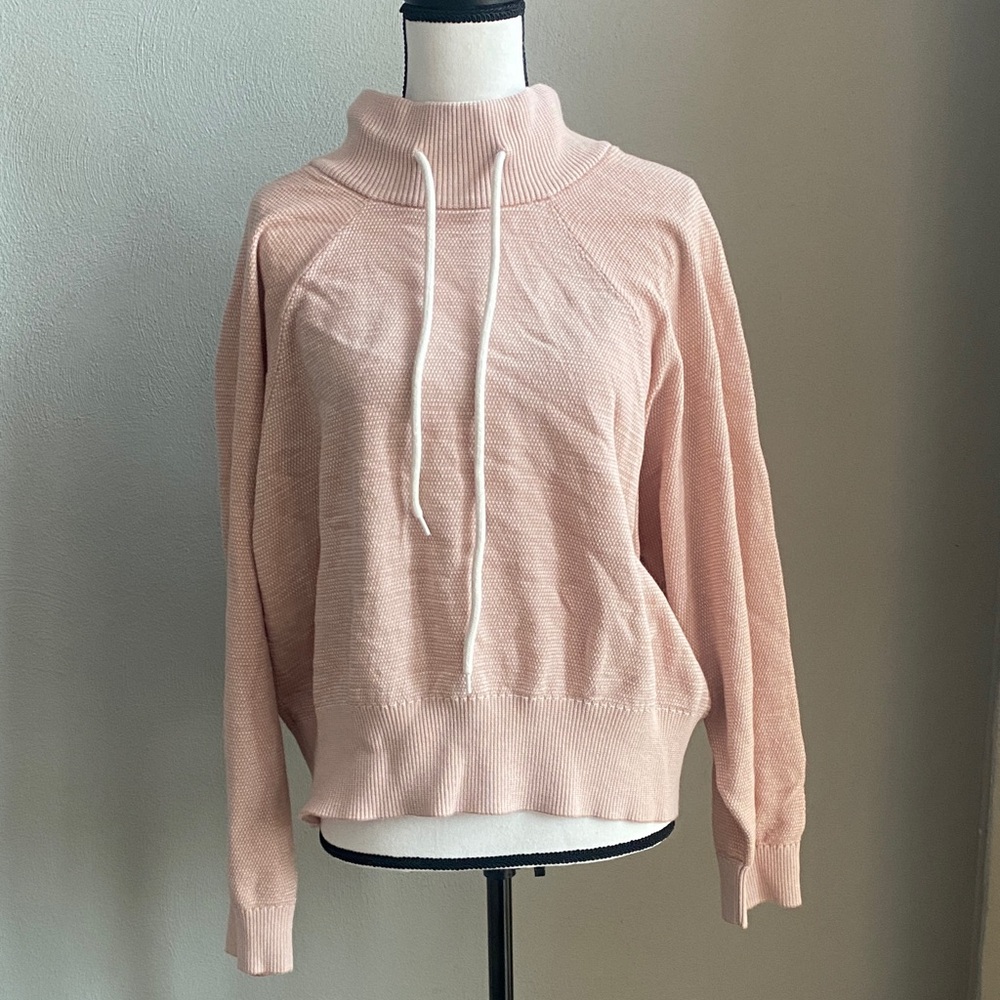 Varley Maceo Blush Cowl Neck Sweater - Large - Picture 3 of 10